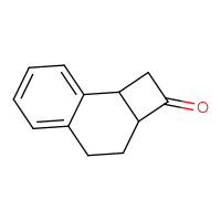 Chemical structure of 1H,2H,2aH,3H,4H,8bH-cyclobuta[a]naphthalen-2-one - CSSB00012913786