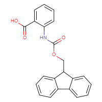 Chemical structure of 2-({[(9H-fluoren-9-yl)methoxy]carbonyl}amino)benzoic acid - CSSB00011215688