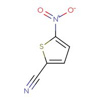 Chemical structure of 5-nitrothiophene-2-carbonitrile - CSSB00000687600