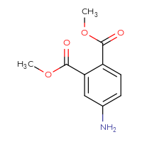 Chemical structure of 1,2-dimethyl 4-aminobenzene-1,2-dicarboxylate - CSSB00000765071