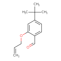 Chemical structure of 4-tert-butyl-2-(prop-2-en-1-yloxy)benzaldehyde - CSSB06368760078