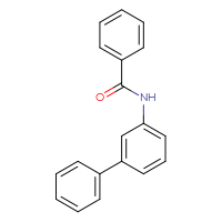 Chemical structure of N-{[1,1'-biphenyl]-3-yl}benzamide - CSSB00103945122