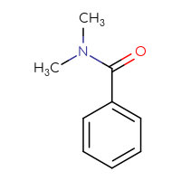 Chemical structure of N,N-dimethylbenzamide - CSSB00000159565