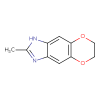 Chemical structure of 5-methyl-10,13-dioxa-4,6-diazatricyclo[7.4.0.0³,⁷]trideca-1(9),2,4,7-tetraene - CSSB00000184185