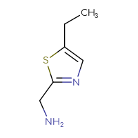 Chemical structure of 1-(5-ethyl-1,3-thiazol-2-yl)methanamine - CSSB00000764268