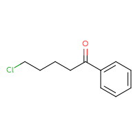 Chemical structure of 5-chloro-1-phenylpentan-1-one - CSSB00000073833
