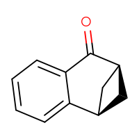 Chemical structure of (1s,9s)-tricyclo[7.1.1.0²,⁷]undeca-2,4,6-trien-8-one - CSSB06442335106