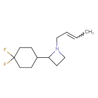 C13H21F2N