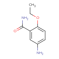 Chemical structure of 5-amino-2-ethoxybenzamide - CSSB00011450583