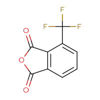 Chemical structure of 4-(trifluoromethyl)-1,3-dihydro-2-benzofuran-1,3-dione - CSSB00050115256