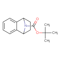 Chemical structure of tert-butyl 11-azatricyclo[6.2.1.0²,⁷]undeca-2,4,6-triene-11-carboxylate - CSSB00009831816