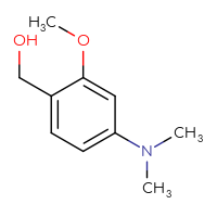 Chemical structure of [4-(dimethylamino)-2-methoxyphenyl]methanol - CSSB00000082475