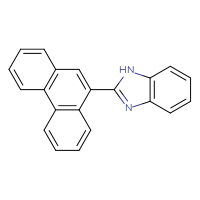 Chemical structure of 2-(phenanthren-9-yl)-1H-1,3-benzodiazole - CSSB06585534801