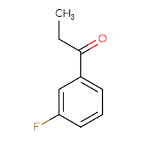 Chemical structure of 1-(3-fluorophenyl)propan-1-one - CSSB00000687998