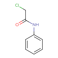 Chemical structure of 2-chloro-N-phenylacetamide - CSSB00000182850