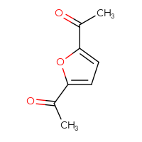 Chemical structure of 1-(5-acetylfuran-2-yl)ethan-1-one - CSSB00010634799