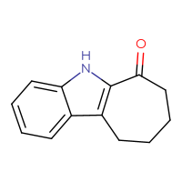 Chemical structure of 5H,6H,7H,8H,9H,10H-cyclohepta[b]indol-6-one - CSSB00000144080