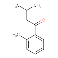 Chemical structure of 3-methyl-1-(2-methylphenyl)butan-1-one - CSSB00000754409