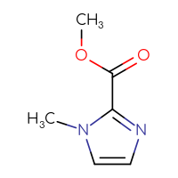 Chemical structure of methyl 1-methyl-1H-imidazole-2-carboxylate - CSSB00000752986