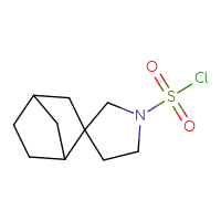 Chemical structure of spiro[bicyclo[2.2.1]heptane-2,3'-pyrrolidine]-1'-sulfonyl chloride - CSSB14992515705