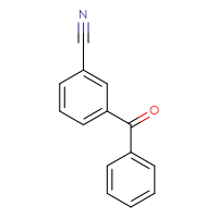 Chemical structure of 3-benzoylbenzonitrile - CSSB00010273681