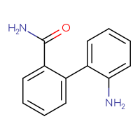 Chemical structure of 2'-amino-[1,1'-biphenyl]-2-carboxamide - CSSB00010586071
