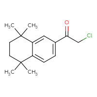 Chemical structure of 2-chloro-1-(5,5,8,8-tetramethyl-5,6,7,8-tetrahydronaphthalen-2-yl)ethan-1-one - CSSB00004390248