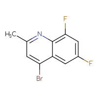 C10H6BrF2N
