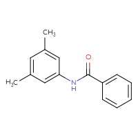 Chemical structure of N-(3,5-dimethylphenyl)benzamide - CSSB00000582378