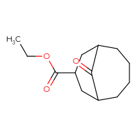 Chemical structure of ethyl 10-oxobicyclo[4.3.1]decane-8-carboxylate - CSSB00049303862