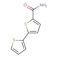 Chemical structure of [2,2'-bithiophene]-5-carboxamide - CSSB00009993012