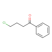 Chemical structure of 4-chloro-1-phenylbutan-1-one - CSSB00000211006
