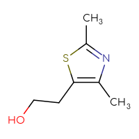 Chemical structure of 2-(2,4-dimethyl-1,3-thiazol-5-yl)ethan-1-ol - CSSB00009889224