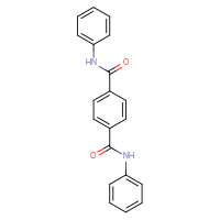 Chemical structure of N1,N4-diphenylbenzene-1,4-dicarboxamide - CSSB00027985499