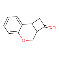 Chemical structure of 7-oxatricyclo[6.4.0.0²,⁵]dodeca-1(12),8,10-trien-4-one - CSSB00012913782
