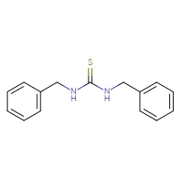 Chemical structure of 1,3-dibenzylthiourea - CSSB00000589028