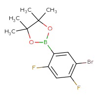 C12H14BBrF2O2