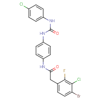 C21H15BrCl2FN3O2