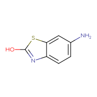 Chemical structure of 6-amino-1,3-benzothiazol-2-ol - CSSB00011829591