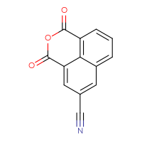 Chemical structure of 2,4-dioxo-3-oxatricyclo[7.3.1.0⁵,¹³]trideca-1(13),5,7,9,11-pentaene-7-carbonitrile - CSSB00025704125