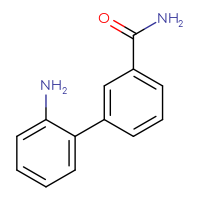 Chemical structure of 2'-amino-[1,1'-biphenyl]-3-carboxamide - CSSB00010586084