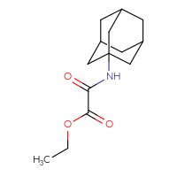 Chemical structure of ethyl [(adamantan-1-yl)carbamoyl]formate - CSSB00000596735