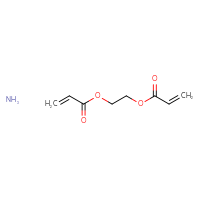Chemical structure of 2-(prop-2-enoyloxy)ethyl prop-2-enoate amine - CSSB18646641397