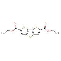 Chemical structure of 4,10-diethyl 3,7,11-trithiatricyclo[6.3.0.0²,⁶]undeca-1(8),2(6),4,9-tetraene-4,10-dicarboxylate - CSSB00020642282