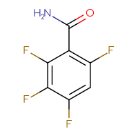 Chemical structure of 2,3,4,6-tetrafluorobenzamide - CSSB00009852881