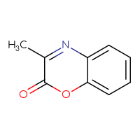 Chemical structure of 3-methyl-2H-1,4-benzoxazin-2-one - CSSB00009866321