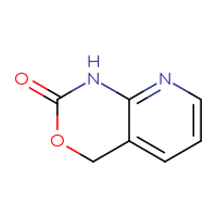 Chemical structure of 1H,2H,4H-pyrido[2,3-d][1,3]oxazin-2-one - CSSB00009871289