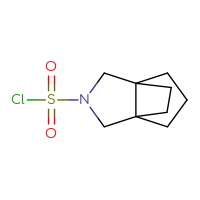 Chemical structure of 3-azatricyclo[3.3.2.0¹,⁵]decane-3-sulfonyl chloride - CSSB14900782085