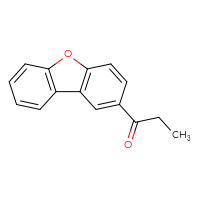 Chemical structure of 1-{8-oxatricyclo[7.4.0.0²,⁷]trideca-1(9),2(7),3,5,10,12-hexaen-4-yl}propan-1-one - CSSB02521410514