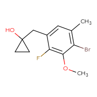 C12H14BrFO2